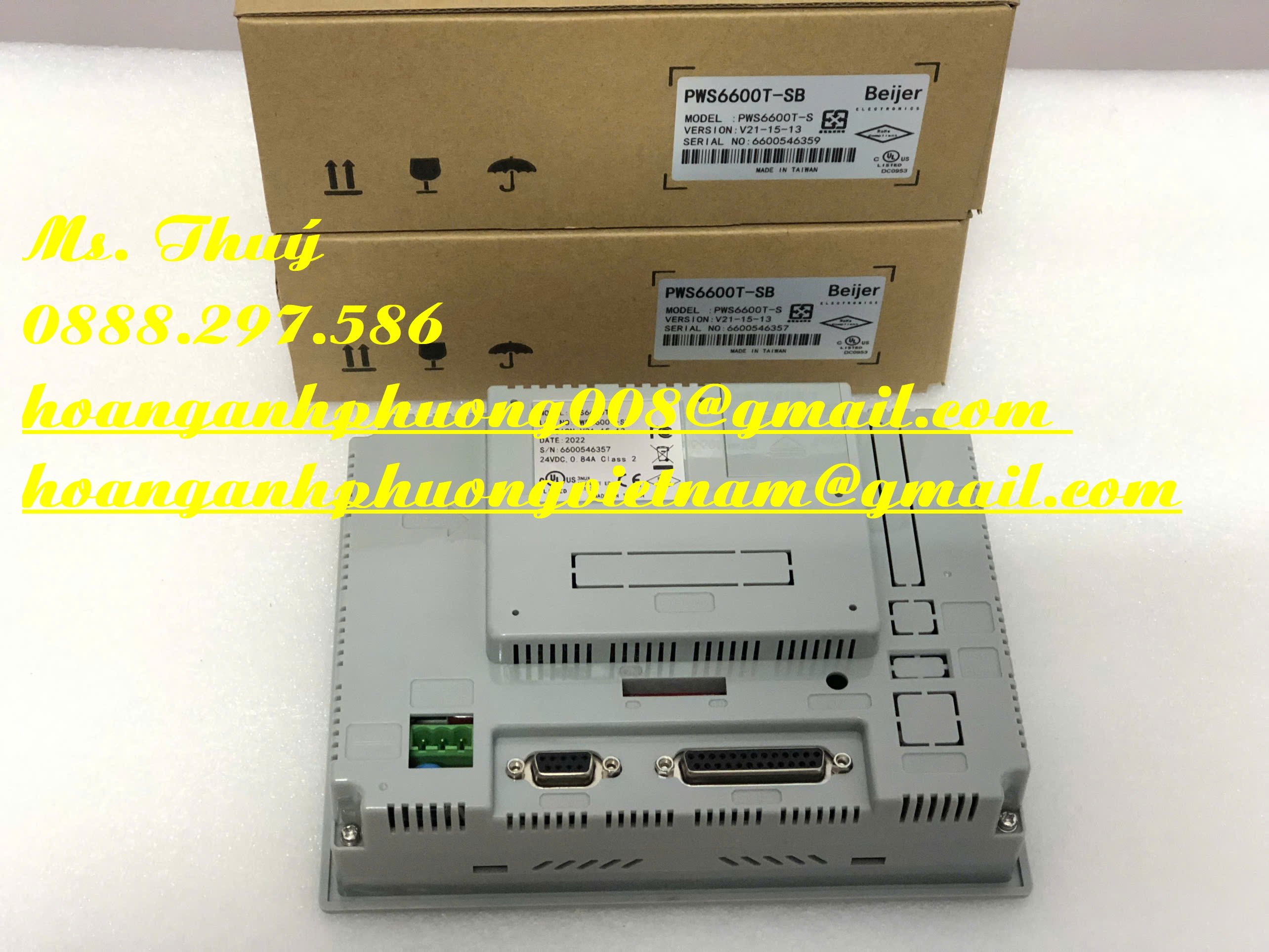 Chuyên hàng nhập - Màn hình PWS6600T-SB của Hitech
