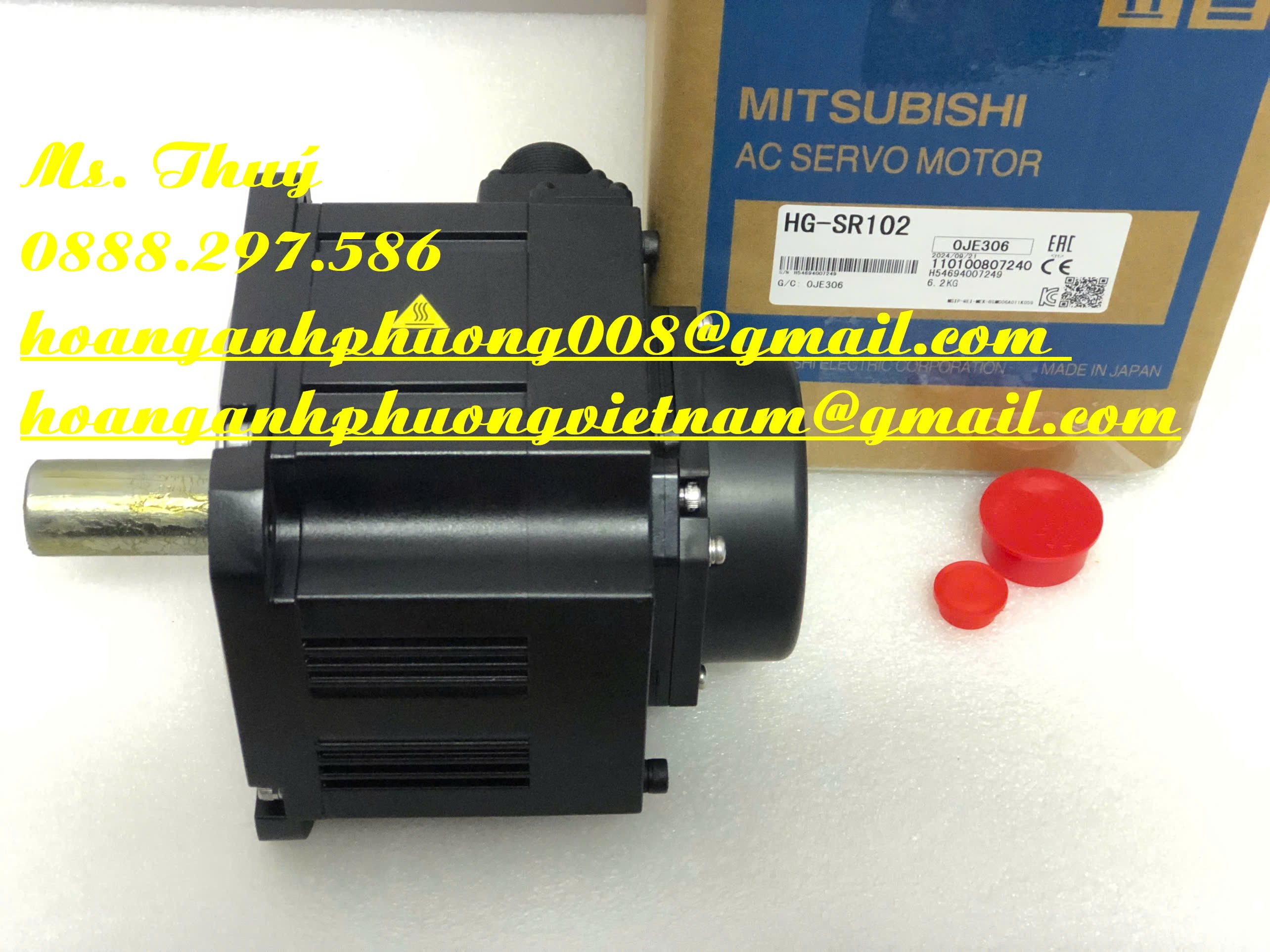 Servo Motor Mitsubishi HG-SR102- Chuyên thiết bị giá tốt