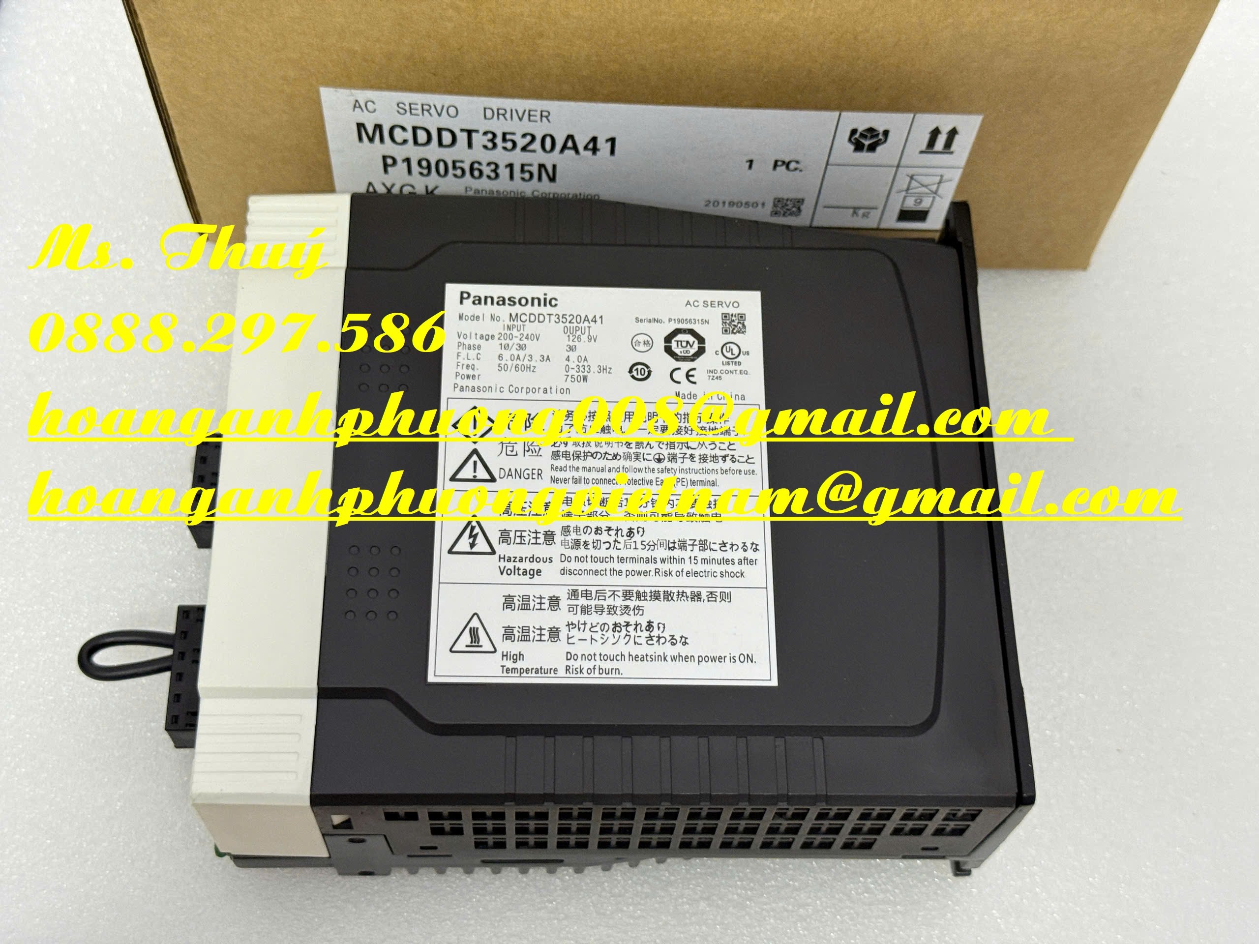Bộ điều khiển Panasonic MCDDT3520A41 - Giao hàng toàn quốc