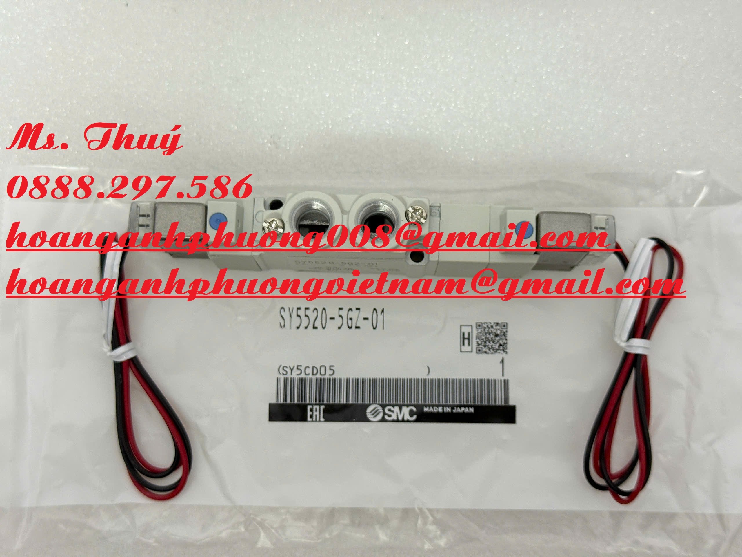 SMC SY5520-5GZ-01 - Van điện từ giá ưu đãi - Bình Dương
