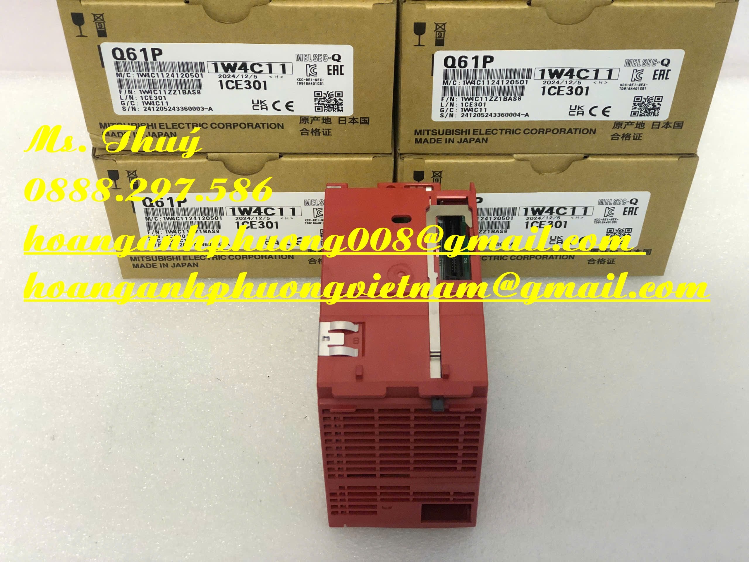 Chuyên thiết bị tự động hoá - Module Q61P Mitsubishi