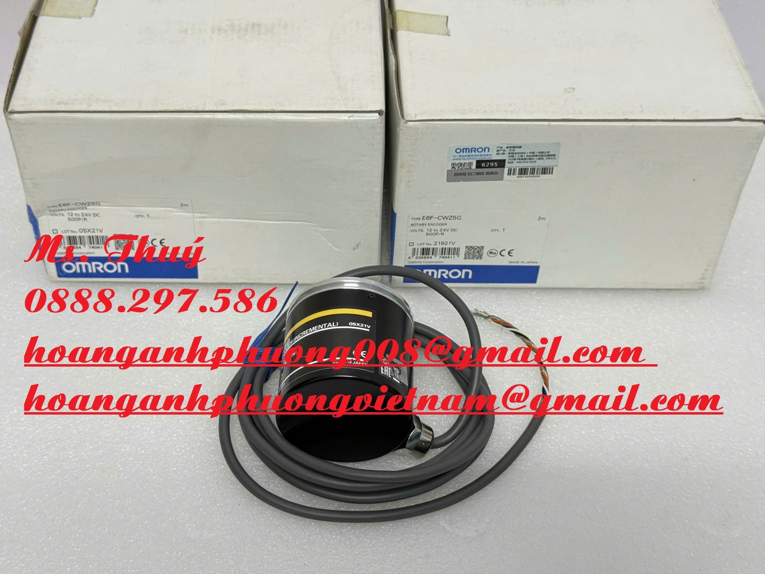 Omron E6F-CWZ5G - Hàng mới - Giao hàng toàn quốc