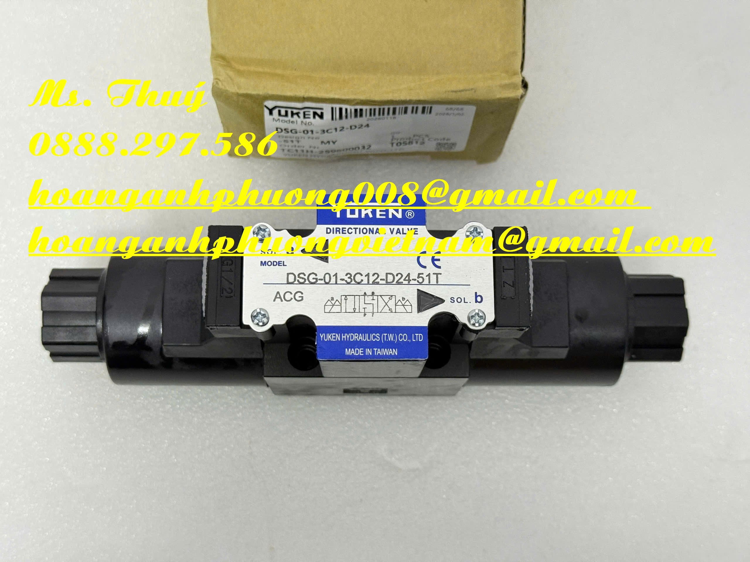 Van Yuken DSG-01-3C12-D24-51 - Giá ưu đãi toàn quốc