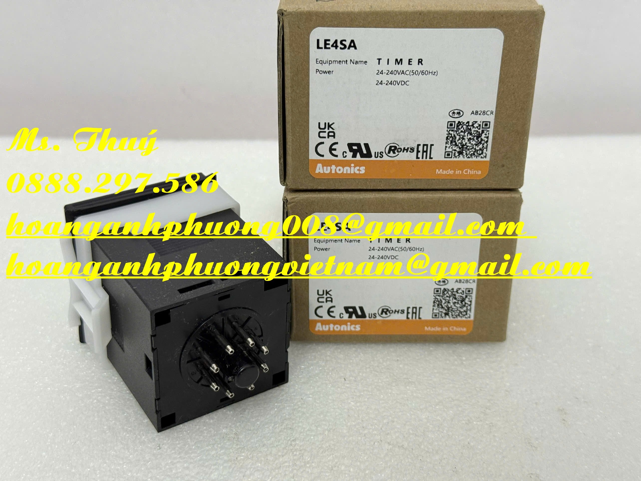 Rơ le thời gian Autonics LE4SA - Giao toàn quốc