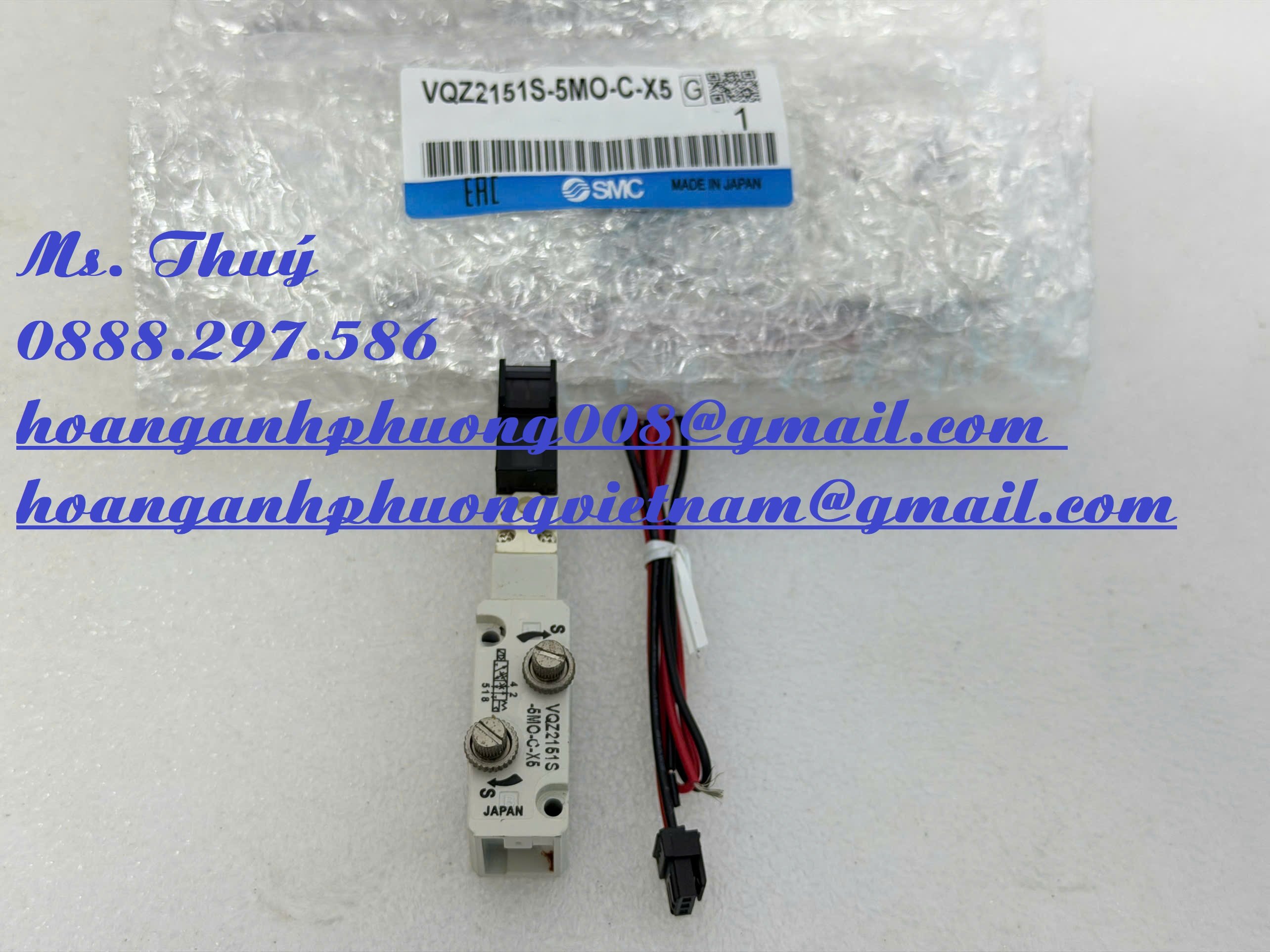 SMC VQZ2151S-5MO-C-X5 - Solenoid Valve - Hoàng Anh Phương